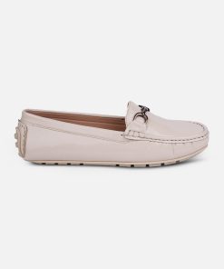 Women's Cream Soft & Flexy Loafers (IU2006)