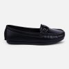 Women's Black Soft & Flexy Loafers (IU2007)