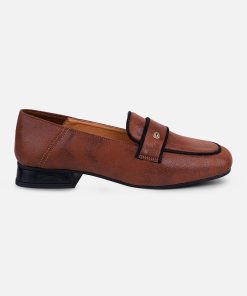 Women's Tan Casual Slip On (IU2010)
