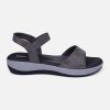 Women's Grey Slingback Strap Sandals (IU6001)