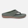 Women's Olive Thong Sandals (IU6009)