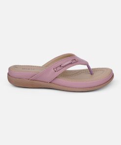 Women's Lavender Thong Sandals (IU6013)