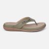 Women's Olive Thong Sandals (IU6013)