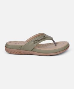 Women's Olive Thong Sandals (IU6013)