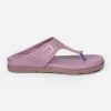 Women's Lavender Thong Sandals (IU6016)